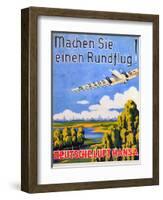 Deutsche Luft Hansa, 1930S-null-Framed Giclee Print