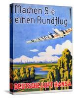 Deutsche Luft Hansa, 1930S-null-Stretched Canvas