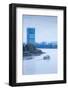 Deutsche Post Tower by Rhein River, Bonn, North Rhine-Westphalia, Germany-null-Framed Photographic Print