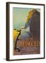 Deutsche Reichsbahn By the Rheingold. Europe, Germany, 1928-Richard Friese-Framed Giclee Print