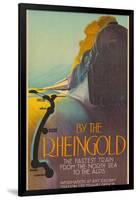 Deutsche Reichsbahn By the Rheingold. Europe, Germany, 1928-Richard Friese-Framed Giclee Print