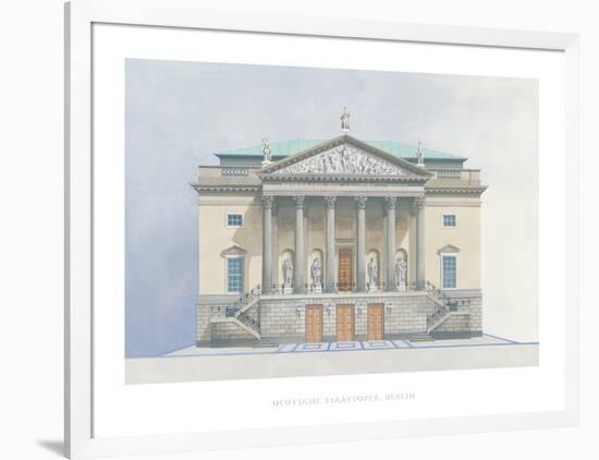 Deutsche Staatsoper Berlin-Andras Kaldor-Framed Art Print