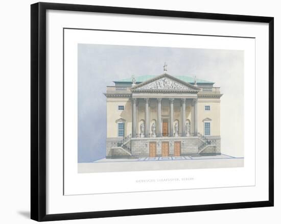 Deutsche Staatsoper Berlin-Andras Kaldor-Framed Art Print