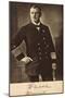 Deutscher Admiral Scheer, Standbild in Uniform-null-Mounted Giclee Print