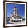 Deutscher Dom (German Cathedral), Gendarmenmarkt, Mitte, Berlin, Germany, Europe-Markus Lange-Framed Photographic Print