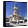 Deutscher Dom (German Cathedral), Gendarmenmarkt, Mitte, Berlin, Germany, Europe-Markus Lange-Framed Stretched Canvas