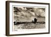 Deutsches U Boot Beim Auftauchen in Fahrt Auf See-null-Framed Giclee Print