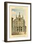 Deutscheshaus - Apartment Building and Retail Businesses-null-Framed Art Print