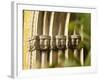 Deutschland, Niederbayern, Landshut, Stadtfriedhof, Romanisches Portal, Detail , Bayern-Thonig-Framed Photographic Print