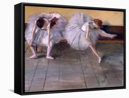 Deux danseuses, c.1879-Edgar Degas-Framed Stretched Canvas