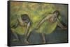 Deux Danseuses En Repos-Edgar Degas-Framed Stretched Canvas