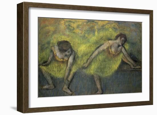 Deux Danseuses En Repos-Edgar Degas-Framed Giclee Print