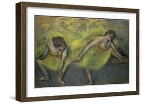 Deux Danseuses En Repos-Edgar Degas-Framed Giclee Print