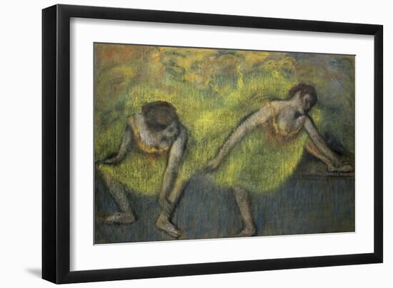 Deux Danseuses En Repos-Edgar Degas-Framed Giclee Print