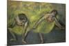 Deux Danseuses En Repos-Edgar Degas-Mounted Giclee Print