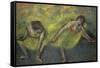 Deux Danseuses En Repos-Edgar Degas-Framed Stretched Canvas