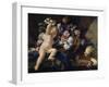 Deux enfants jouant avec des fleurs-Jean Jouvenet-Framed Giclee Print