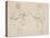 Deux études de musicien maure; mars 1830-Eugene Delacroix-Stretched Canvas