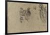 Deux études de vautour et deux détails-Pieter Boel-Framed Giclee Print