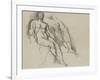 Deux études pour Apollon et les neuf muses-Gustave Moreau-Framed Giclee Print