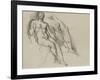 Deux études pour Apollon et les neuf muses-Gustave Moreau-Framed Giclee Print