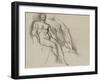 Deux études pour Apollon et les neuf muses-Gustave Moreau-Framed Giclee Print