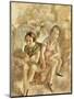 Deux fillettes assises-Jules Pascin-Mounted Giclee Print