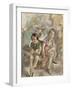 Deux fillettes assises-Jules Pascin-Framed Giclee Print