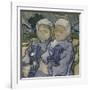 Deux fillettes-Vincent van Gogh-Framed Giclee Print