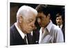 DEUX HOMMES DANS LA VILLE, 1973 directed by JOSE GIOVANNI Jean Gabin and Alain Delon (photo)-null-Framed Photo