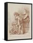 Deux jeunes apprentis cuisiniers-Pier Francesco Mola-Framed Stretched Canvas