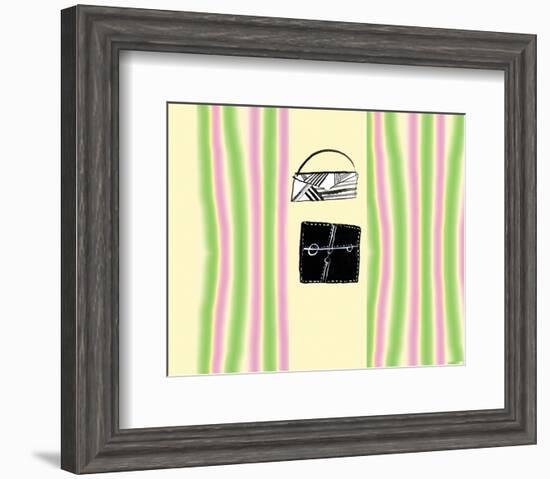 Deux Sacs a Main-null-Framed Art Print