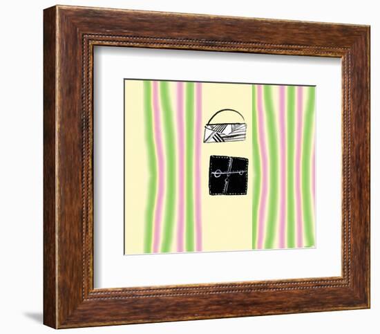 Deux Sacs a Main-null-Framed Art Print