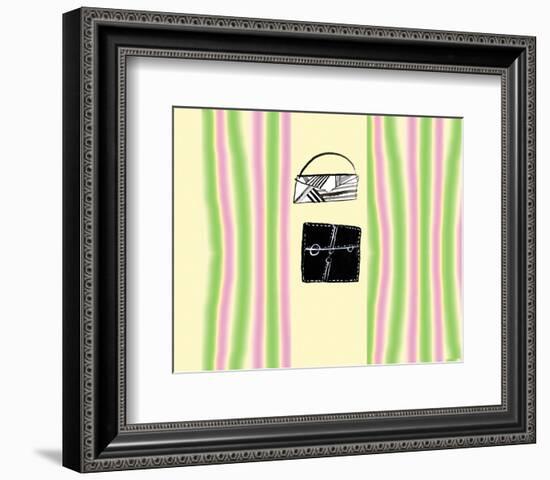 Deux Sacs a Main-null-Framed Art Print