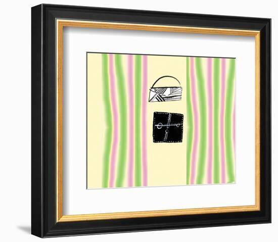 Deux Sacs a Main-null-Framed Art Print