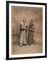 Deux samouraï-null-Framed Giclee Print