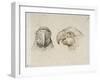 Deux t?s de perroquets-Charles Le Brun-Framed Giclee Print