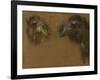 Deux têtes de dromadaires-Pieter Boel-Framed Giclee Print