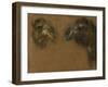 Deux têtes de dromadaires-Pieter Boel-Framed Giclee Print