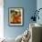 Deux Thaitiennes Accroupiees-Paul Gauguin-Framed Art Print displayed on a wall