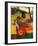 Deux Thaitiennes Accroupiees-Paul Gauguin-Framed Art Print