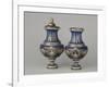 Deux vases balustre de forme Louis XV-null-Framed Giclee Print