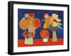 Deux Vases de Fleurs (Two Vases of Flowers)-Nicolas de Staël-Framed Giclee Print