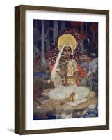 Devaki, Mother of Krishna-Marianne Stokes-Framed Giclee Print