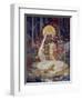 Devaki, Mother of Krishna-Marianne Stokes-Framed Giclee Print