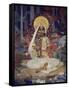 Devaki, Mother of Krishna-Marianne Stokes-Framed Stretched Canvas