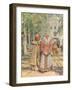 Devant La Porte Du Monastere (Outside the Monastery Gate) - Peinture De Vasily Ivanovich Navozov (1-Vasily Ivanovich Navozov-Framed Giclee Print