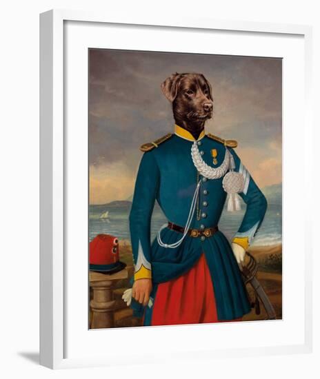 Devant la Rade d'Alger-Thierry Poncelet-Framed Premium Giclee Print