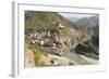 Devaprayag (Deoprayag)-Tony Waltham-Framed Photographic Print