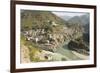 Devaprayag (Deoprayag)-Tony Waltham-Framed Photographic Print